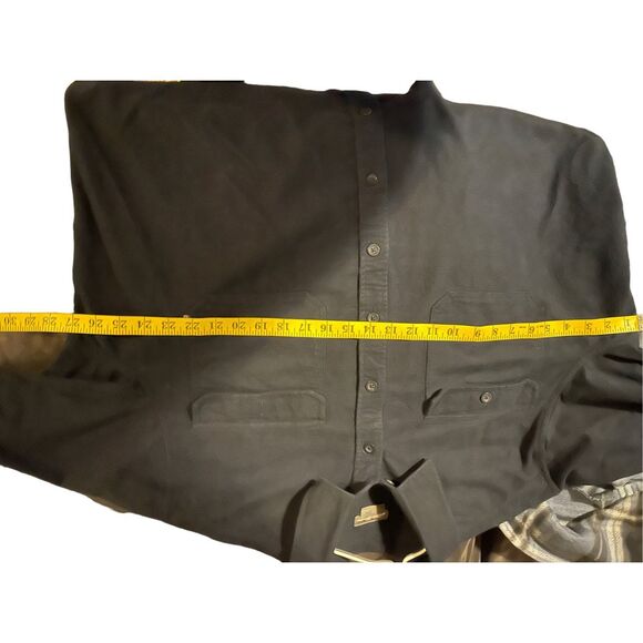 Eddie Bauer Mens Blue Long-Sleeve Button-Down Flannel Shirt Extra Large - Picture 5 of 10